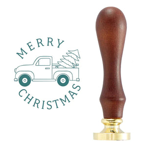 CHRISTMAS TRUCK WAX SEAL STAMP