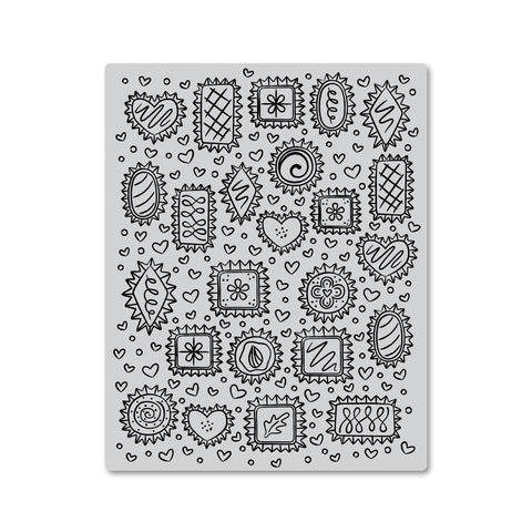 Hero Arts Chocolate Candy Cling Stamp