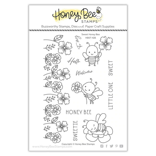 Honey Bee Stamps Sweet Honey Bee Stamp Set