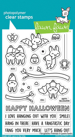 Lawn Fawn Fangtastic Friends Stamp