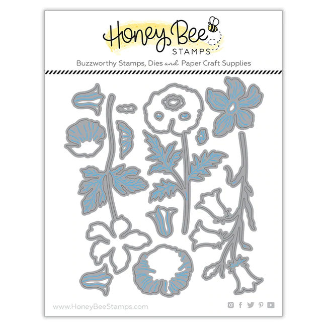 Honey Bee Stamps Lovely Layers: Wildflowers