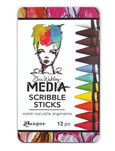 Dina Wakley Media Scribble Sticks #1