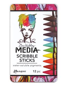 Dina Wakley Media Scribble Sticks #1